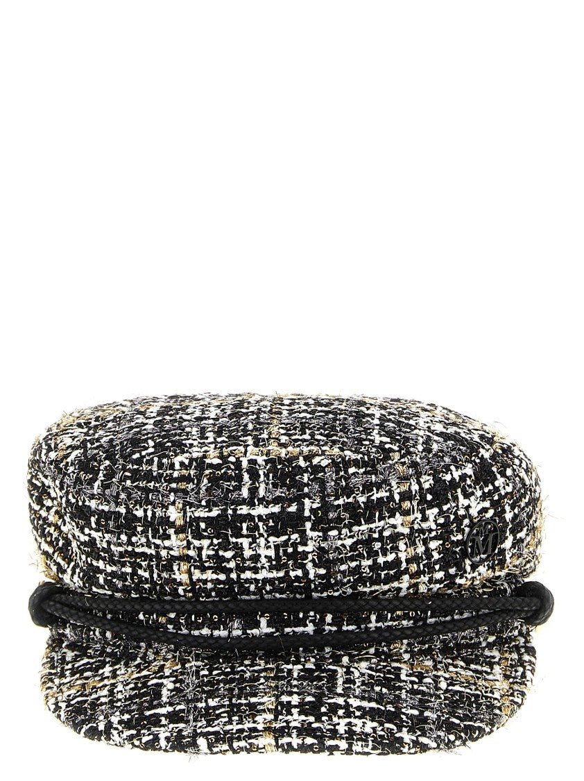 Maison Michel Stage Shiny Tweed Hat