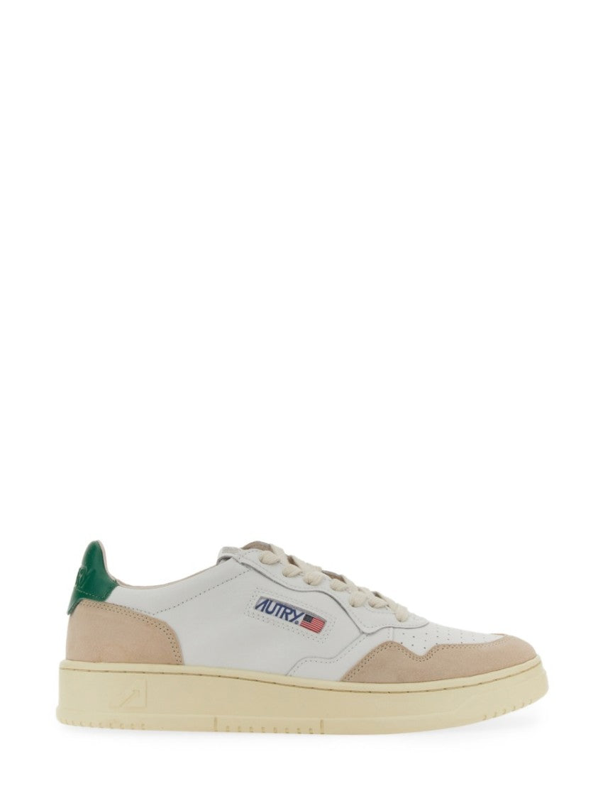Autry Medalist Low Suede Leather Low-Top Sneakers