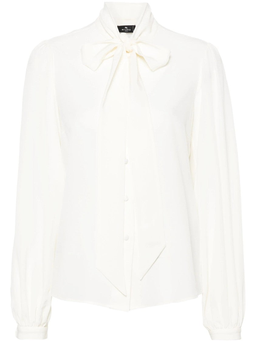 Etro Long Sleeve Silk Shirt