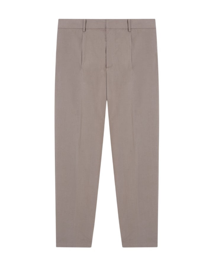Emporio Armani Straight Fit Front Back Slit Trousers
