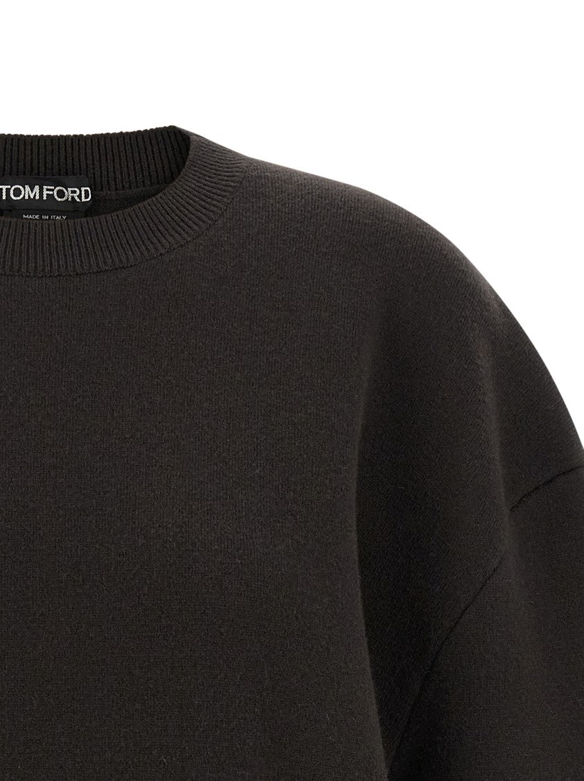 Tom Ford 'Sculptural Double Face' Dress