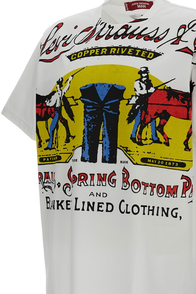 Junya Watanabe Eye Man X Levi's T-Shirt