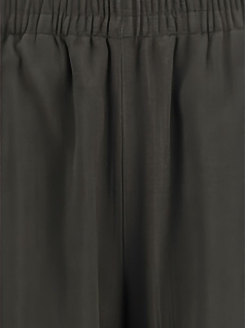 Golden Goose Relaxed Textured Wide-Leg Pants