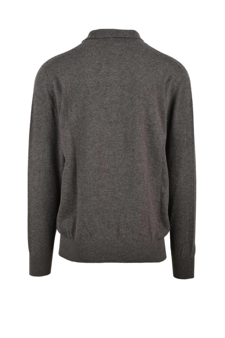 Hawico Cashmere Knit Polo - Brown