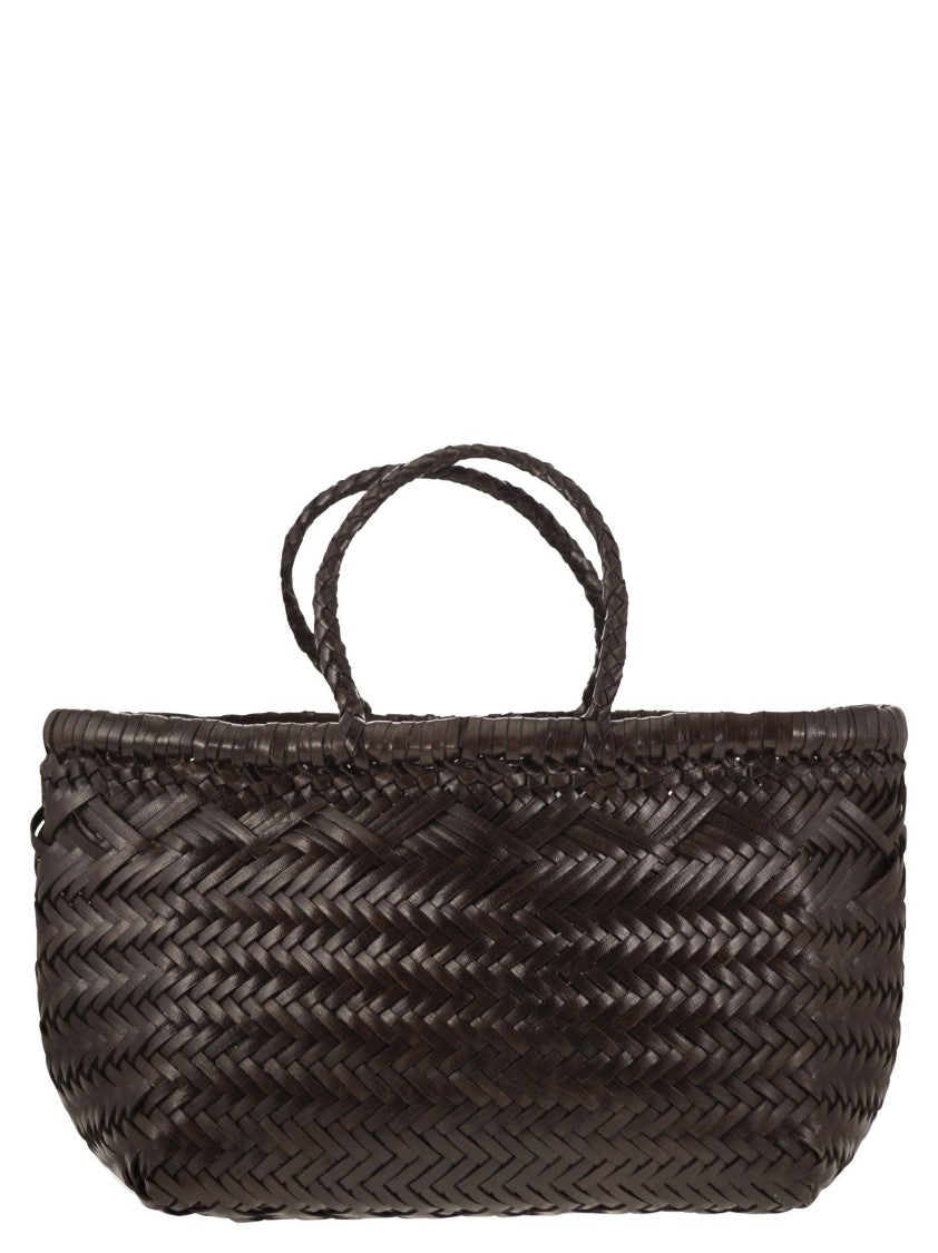 Dragon Triple Jump Small - Woven Leather Bag