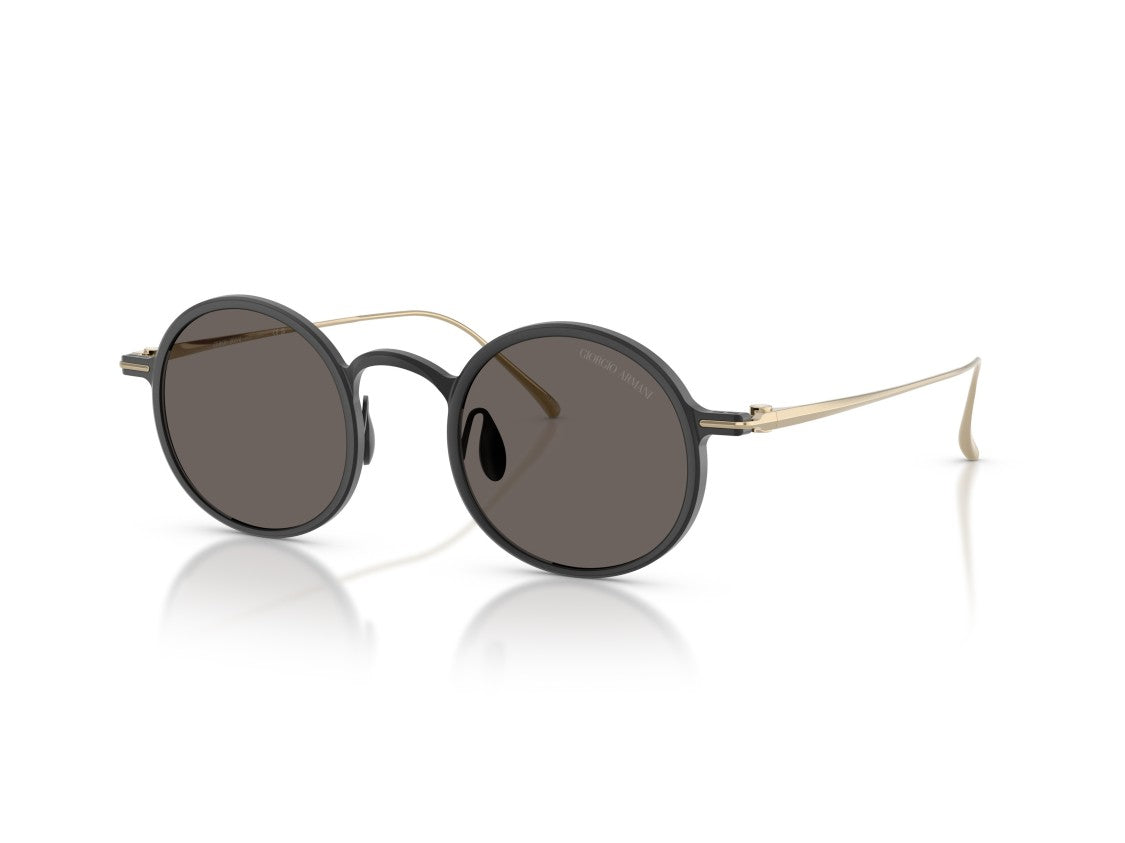 Giorgio Armani 0Ar6173t Titanium Round Sunglasses