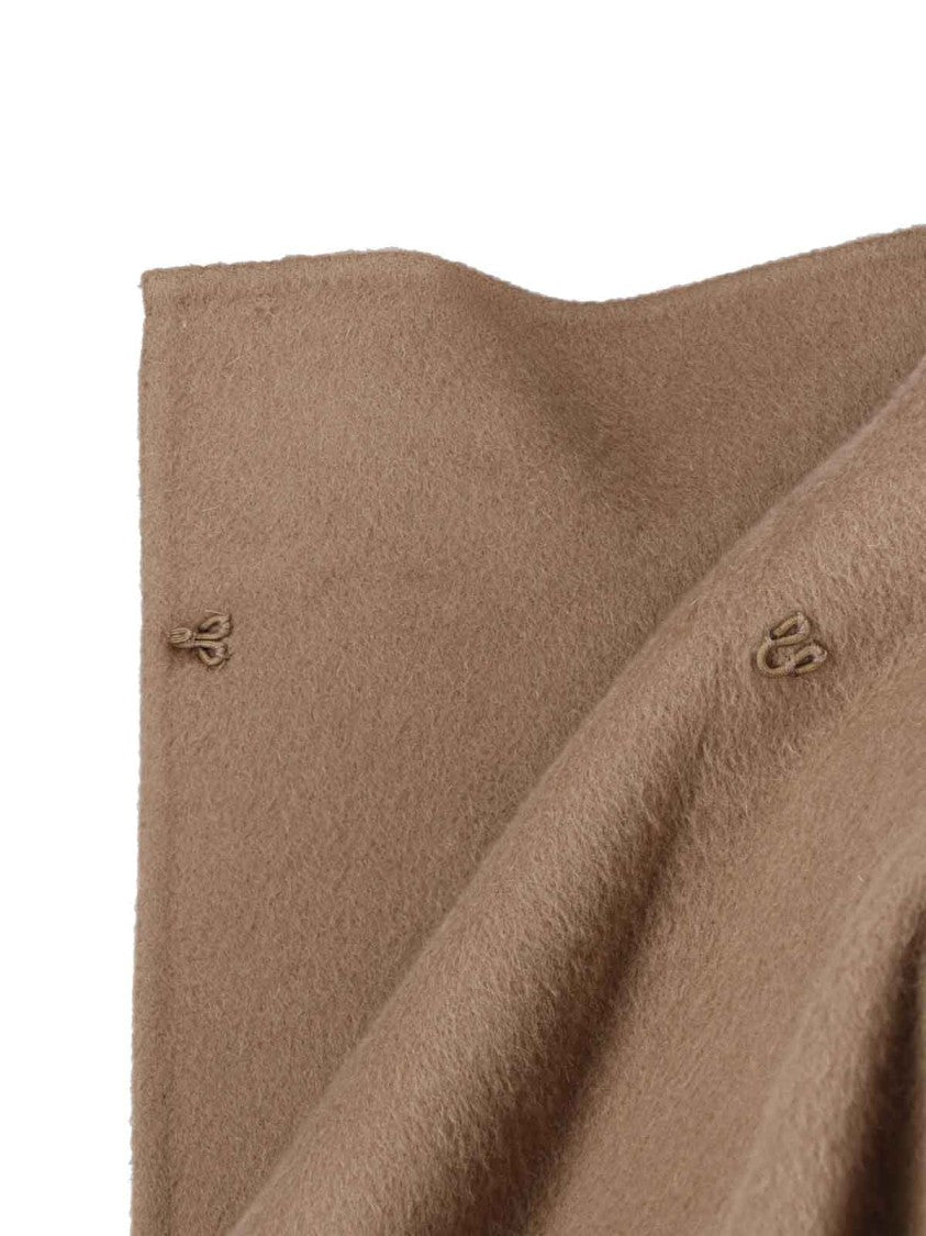 Almada Double-Breasted Kaity Coat In Soft Wool And Cashmere Blend
