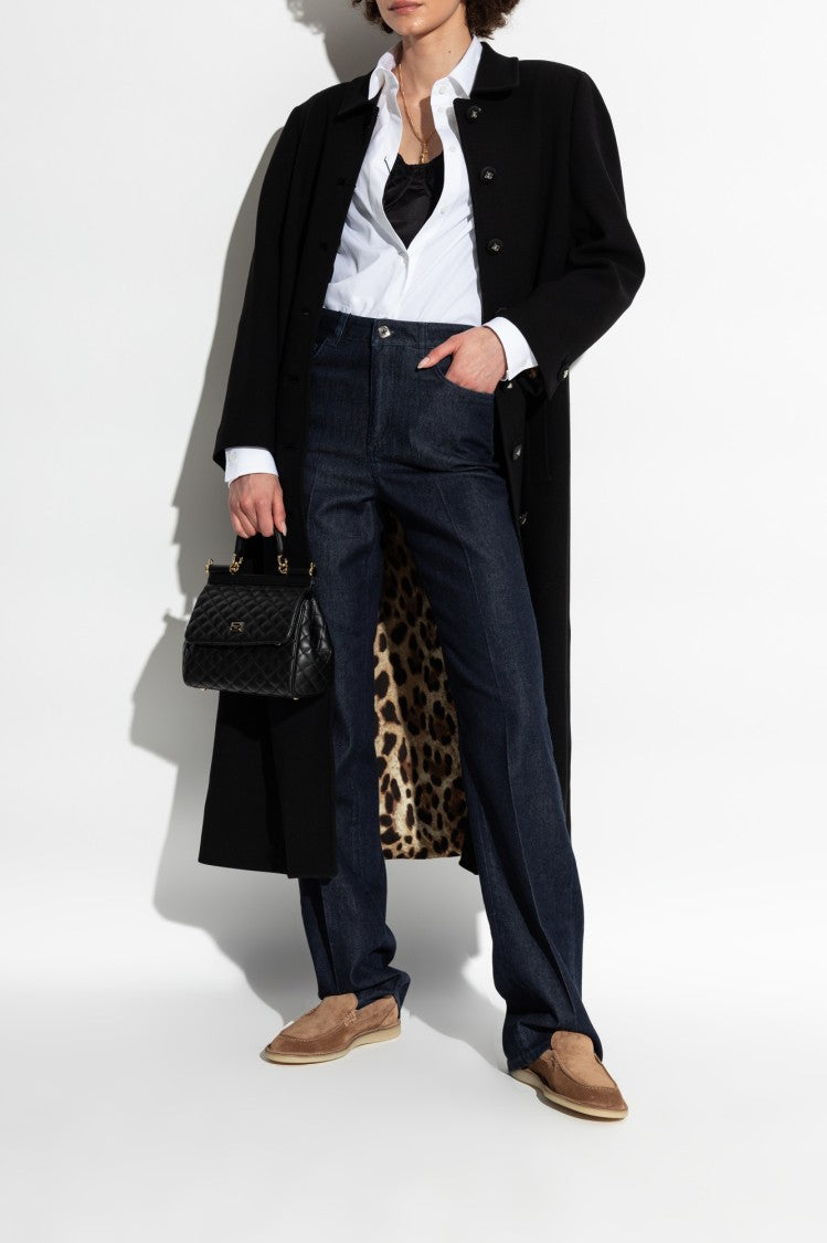 Dolce & Gabbana Beige Suede Loafers