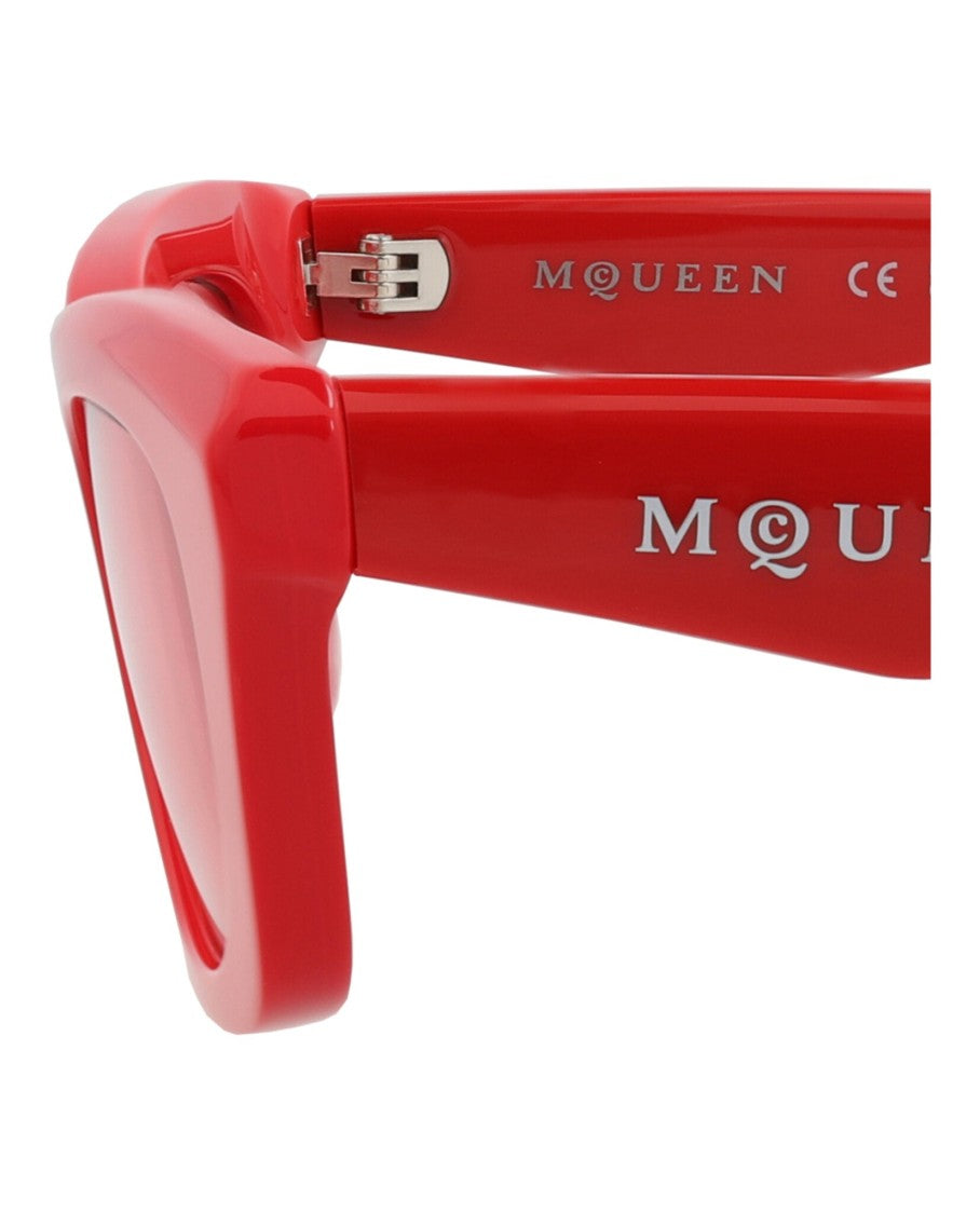 Alexander Mcqueen Square-Frame Recycled Acetate Sunglasses