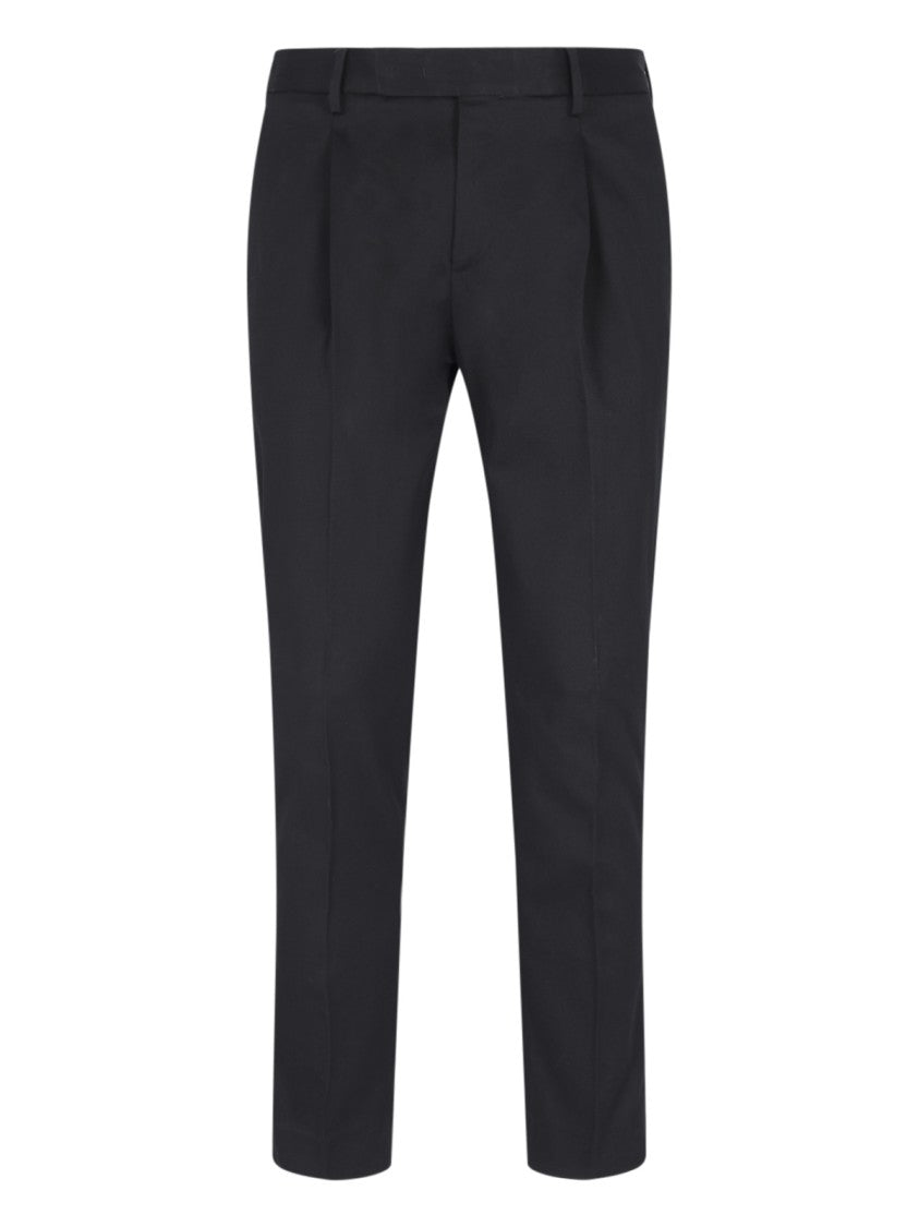 Pt Torino Tailored Black Trousers