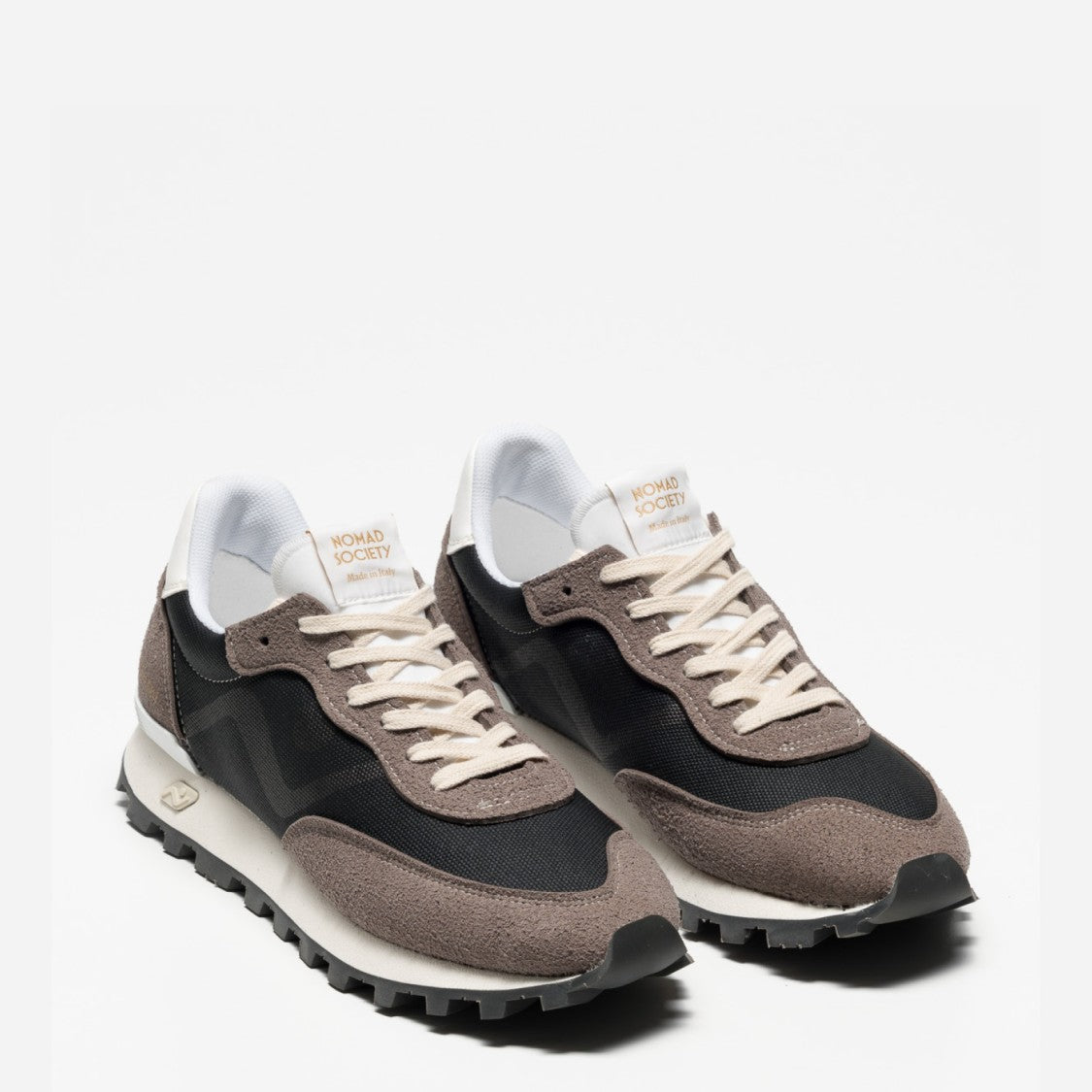 Nomad Society Black Animal Free Certified Sneakers