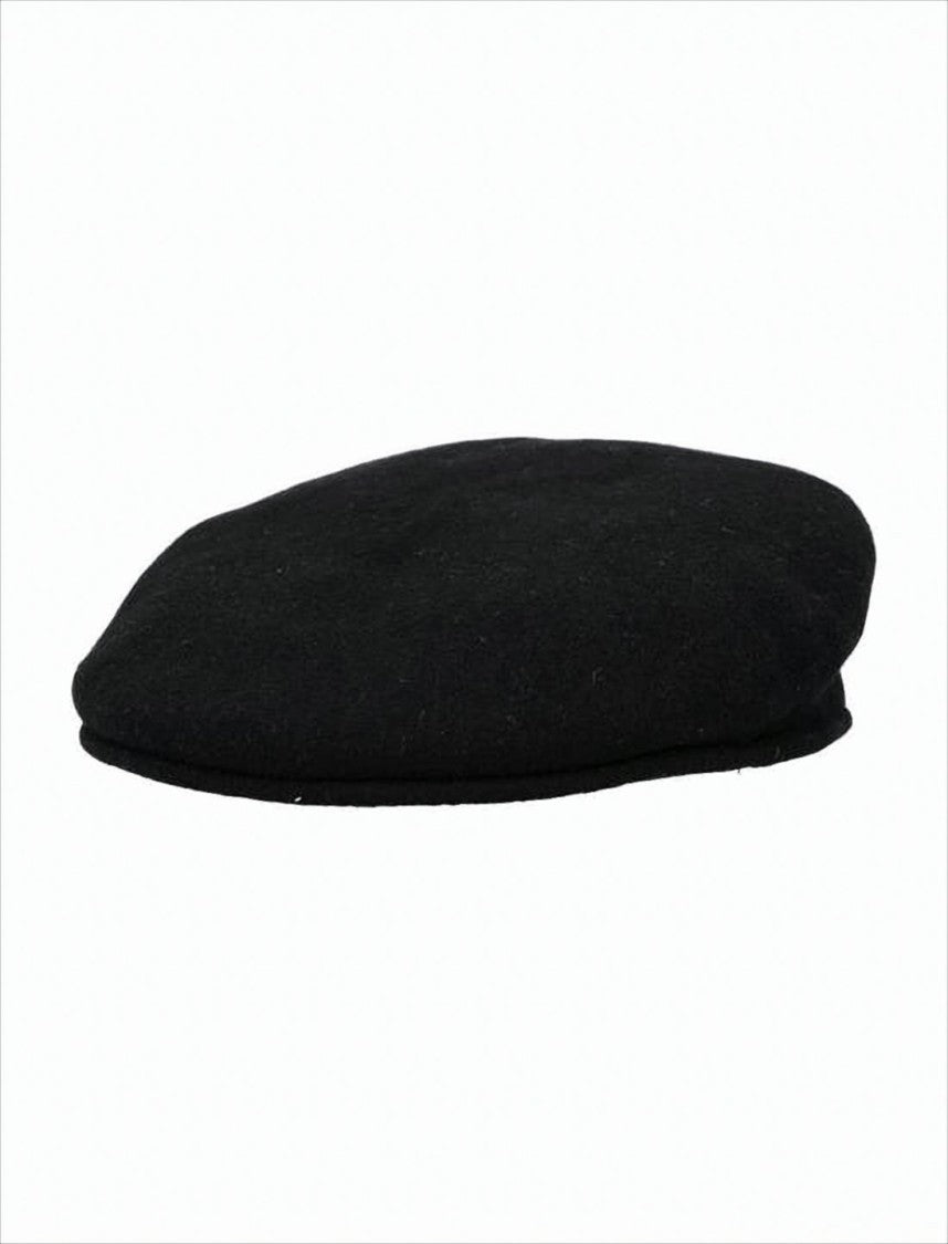 Marine Serre Classic Wool Beret With Crescent Moon Emblem