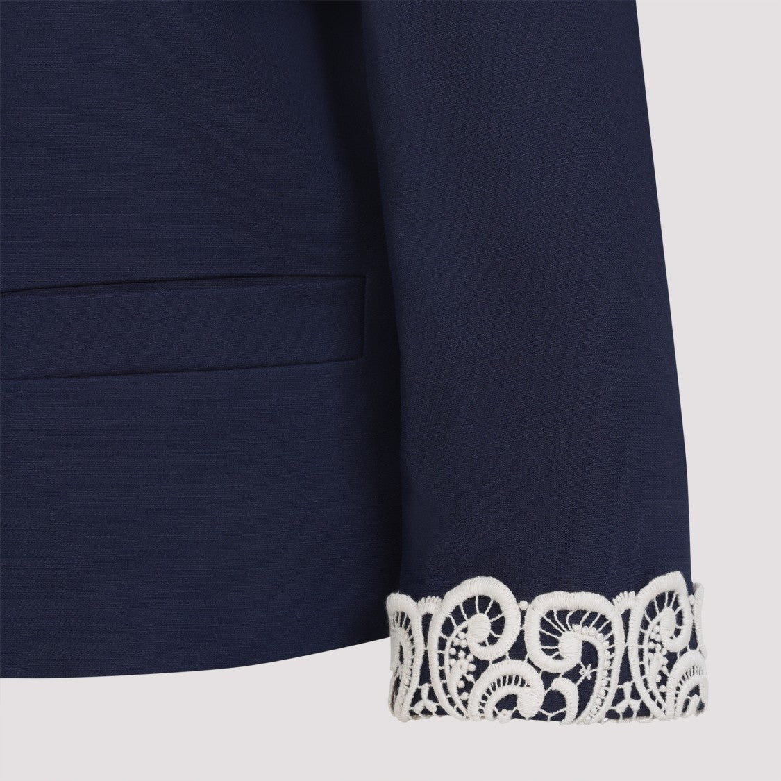 Valentino Wool Silk Blend Jacket