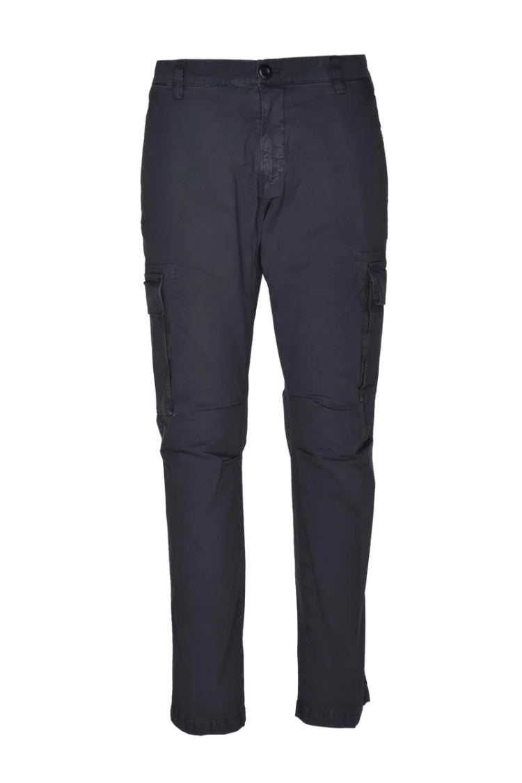 Modfitters Straight-Leg Trousers With Cargo Pockets And Structured Silhouette