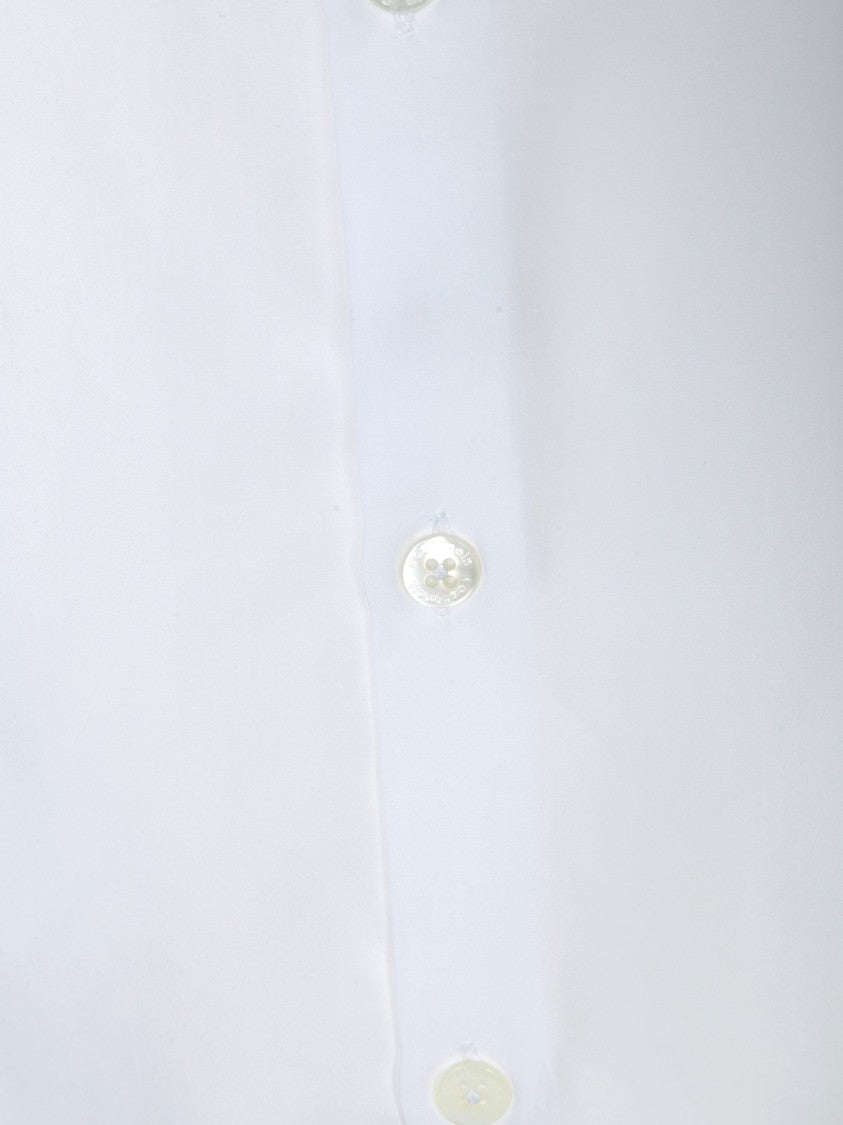 Costumein Button-Down White Linen Shirt