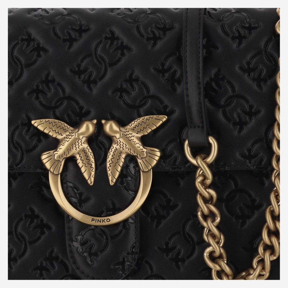 Pinko Leather Love Bag