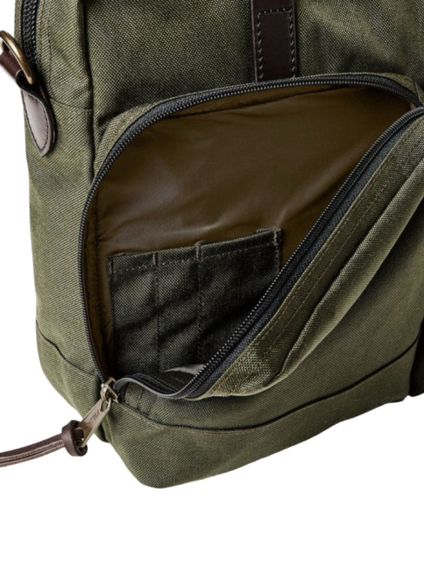 Filson Forest Green Dryden Zip Tote Bag