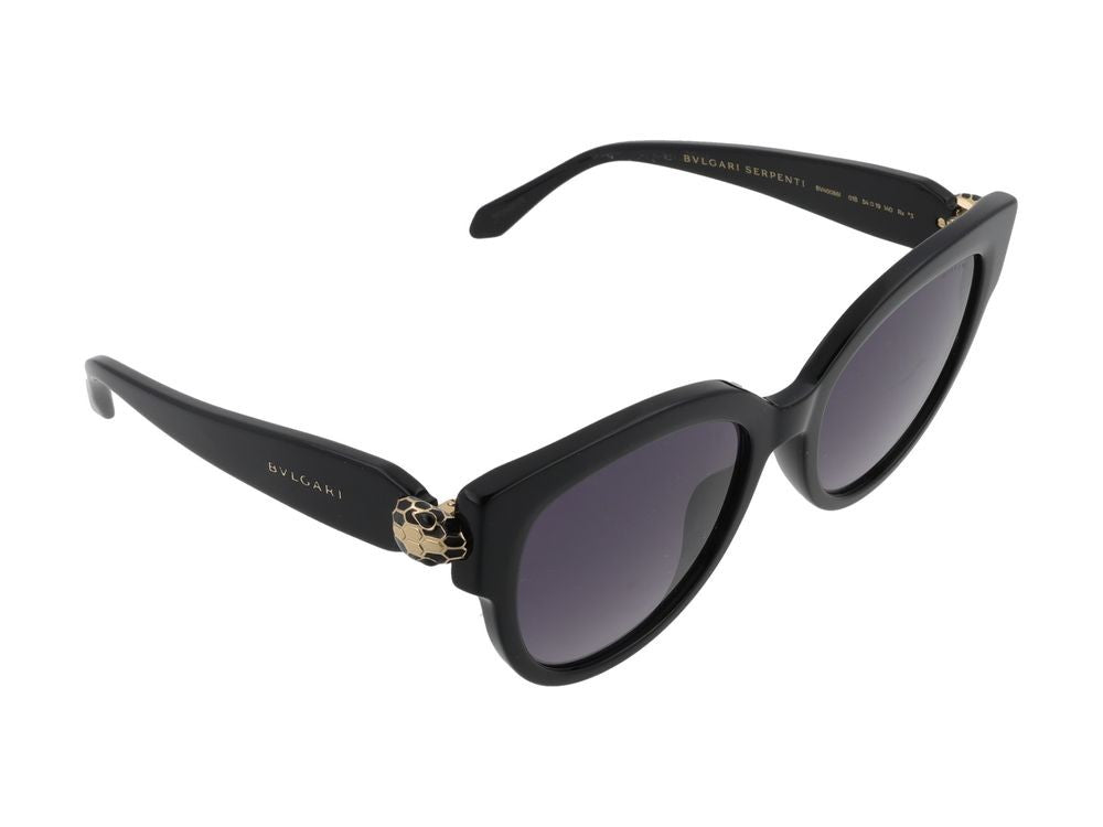 Bulgari Bv40086i Black Rectangular Frame Sunglasses