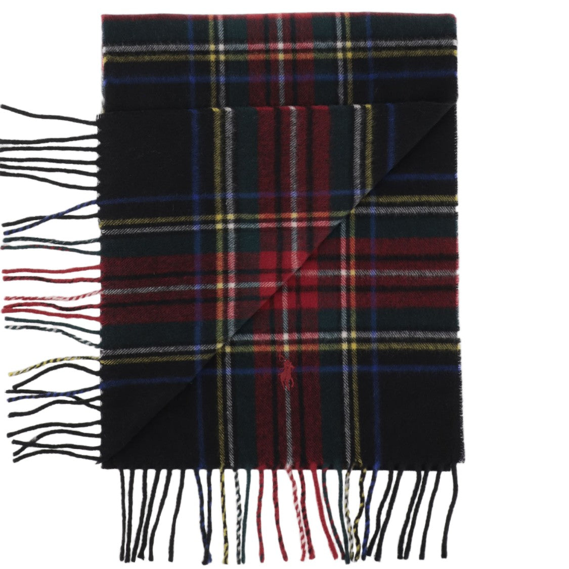 Polo Ralph Lauren Multicolor Check Cashmere Scarf