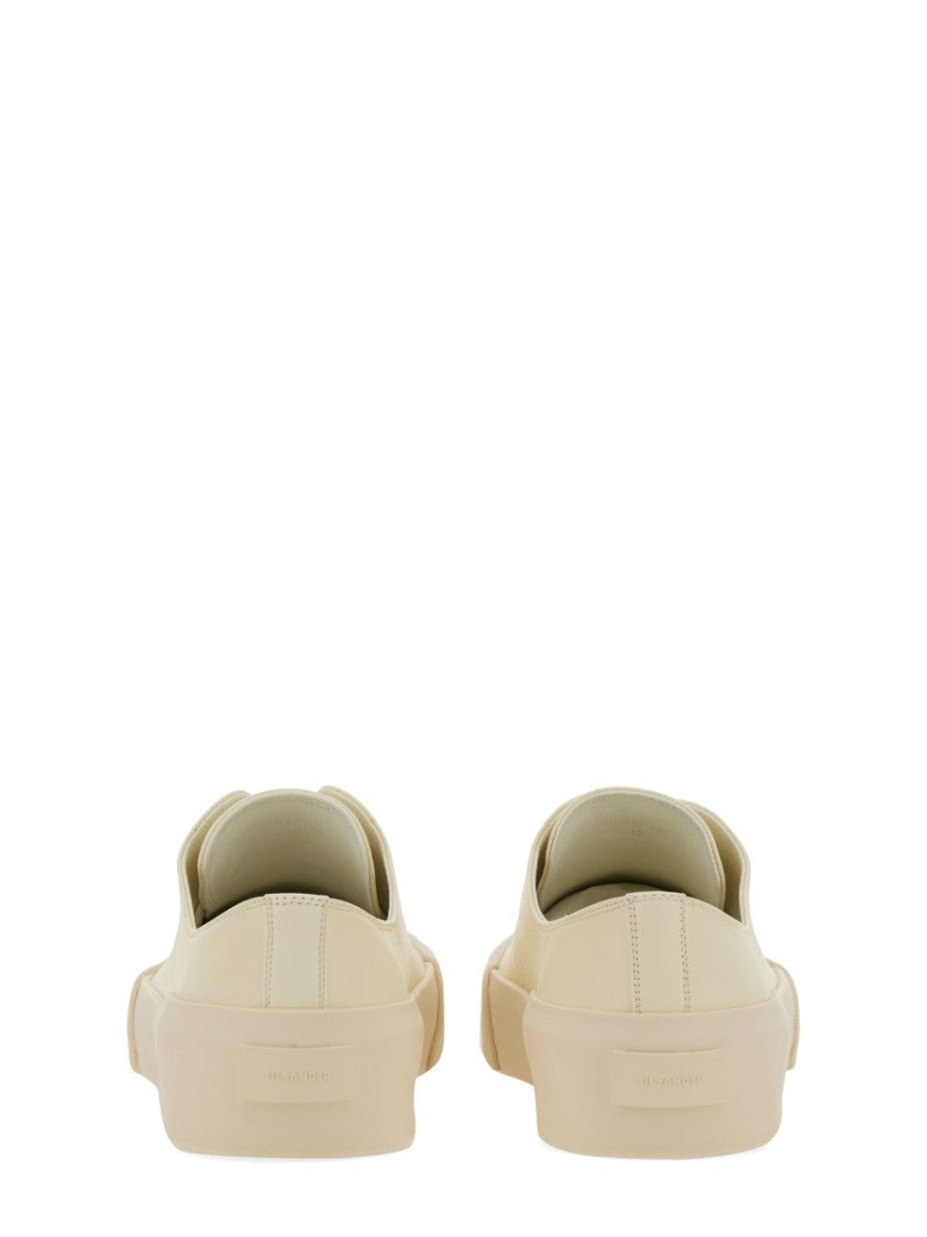 Jil Sander Smooth Leather Low Sneakers