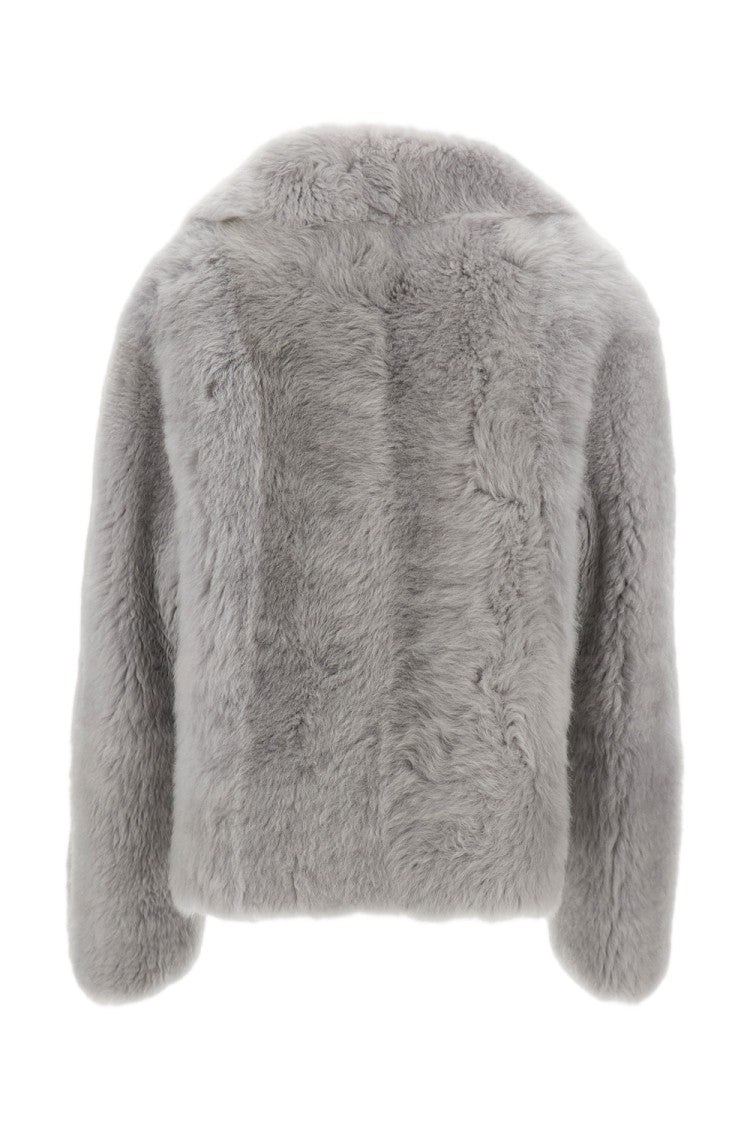 Desa 1972 Shearling Trapeze Jacket