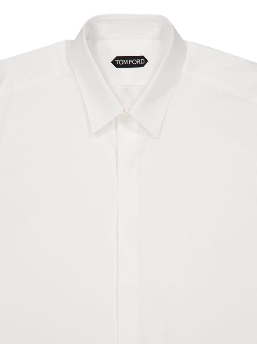 Tom Ford Tailored White Shirt With Crisp Collar