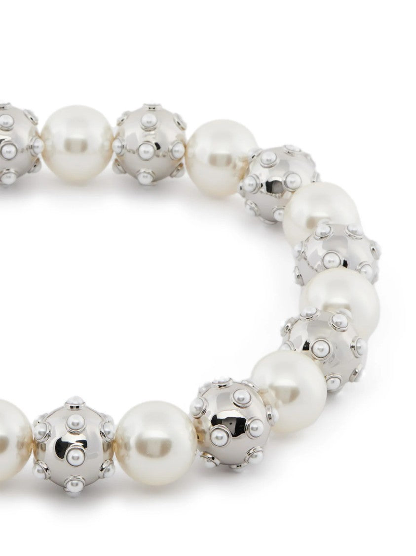 Marc Jacobs The Pearl Dot Statement Necklace