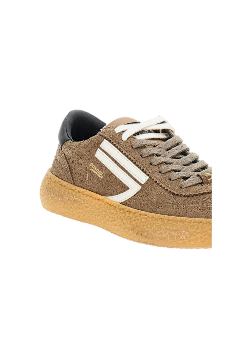 Puraai Brown 1.01 Vintage Vegan Leather Sneakers