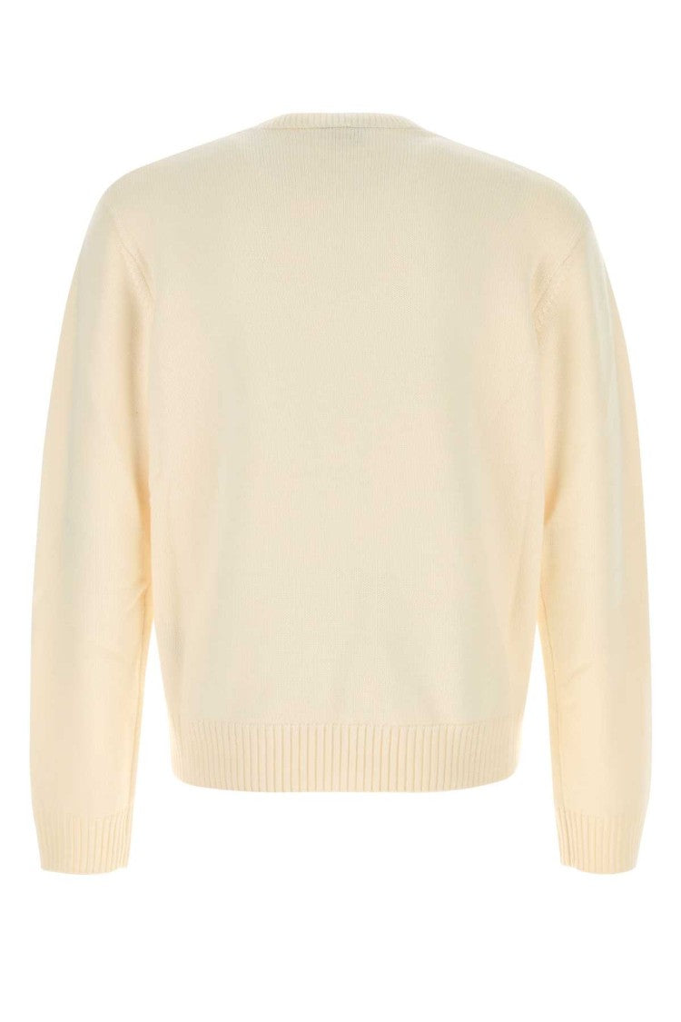Casablanca Ivory Wool Sweater