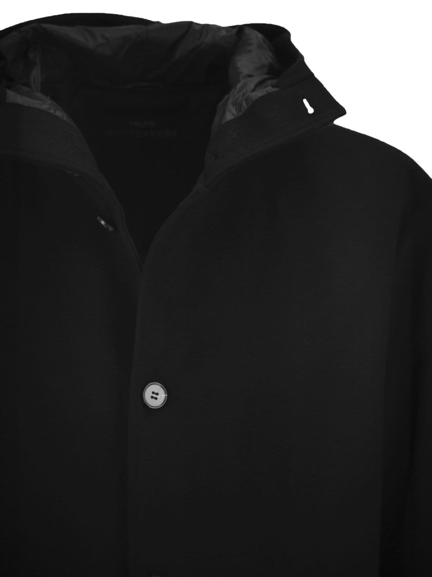 Paltò Wool Coat With Hood