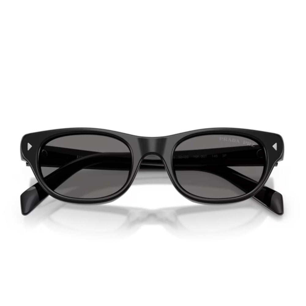 Prada Sophisticated Cat-Eye Sunglasses With Glossy Acetate Frame