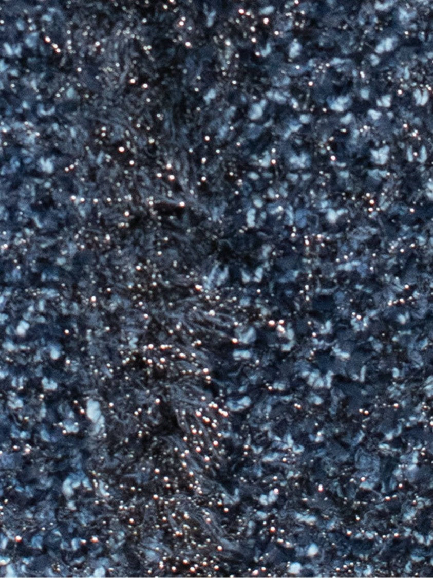Twin-Set Textured Boucle Blazer With Fringed Edges