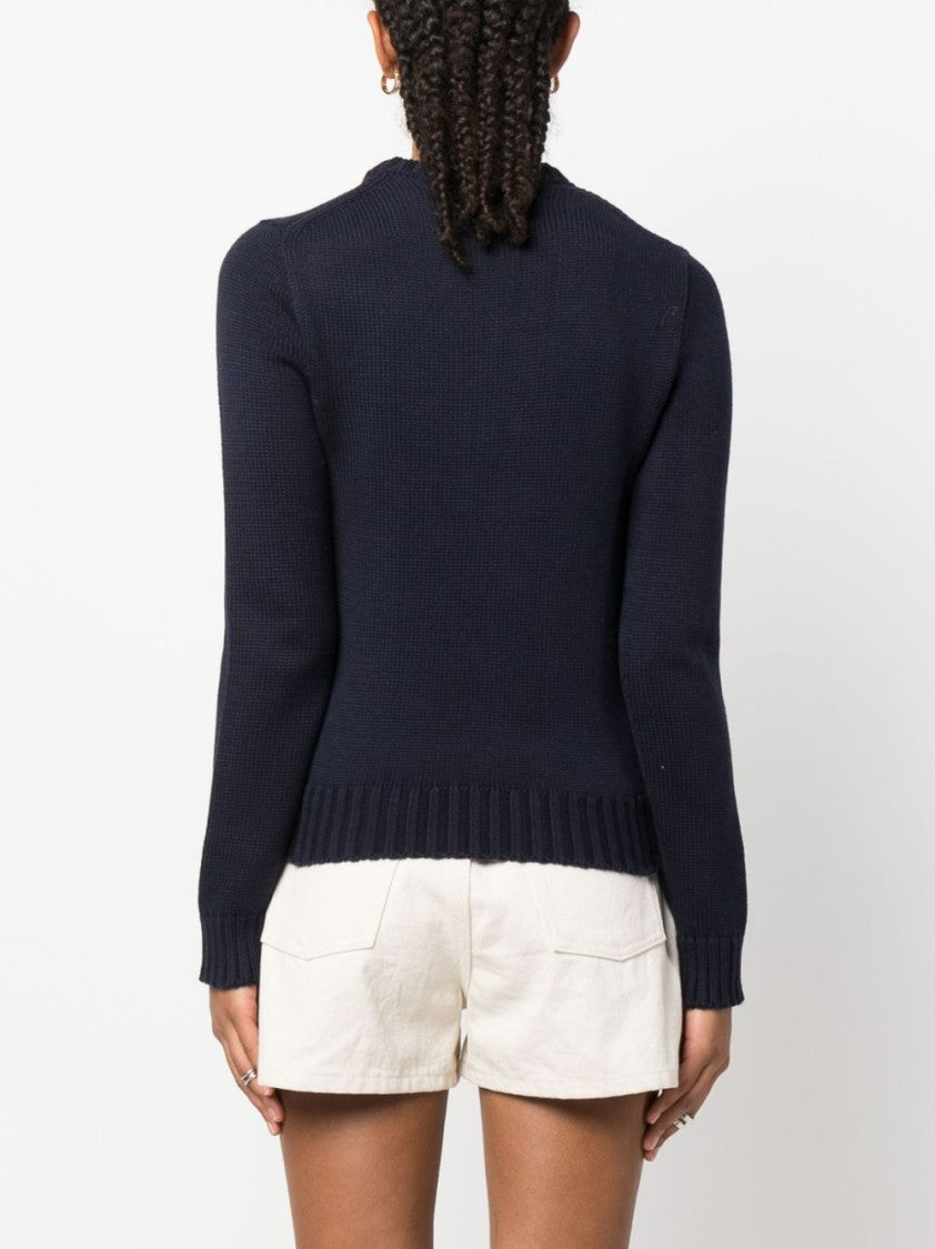 Polo Ralph Lauren Navy Blue Knitted Sweater