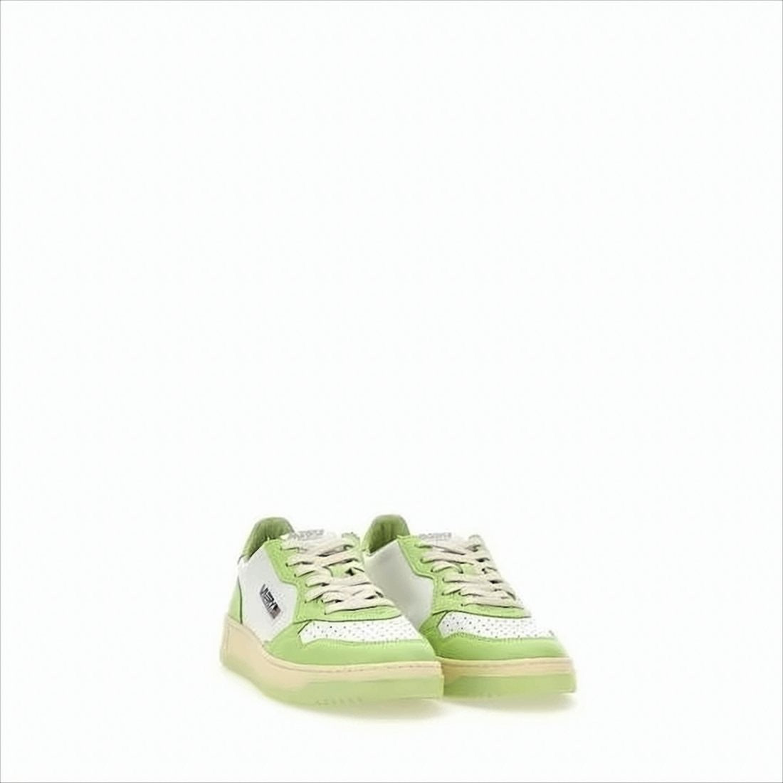 Autry Low-Top Sneakers With Perforated Toe Box And Leather Panels