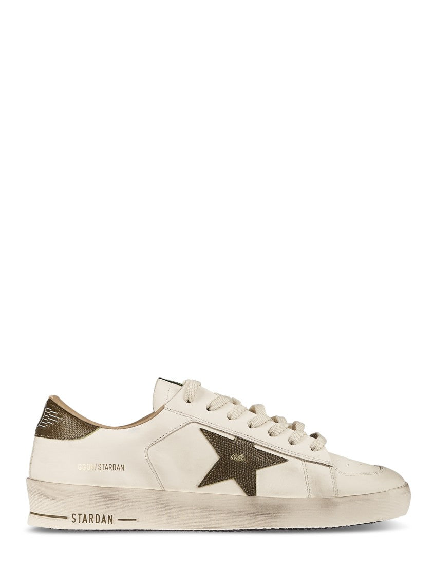 Golden Goose Men's Sneakers With Tejus Printed Star