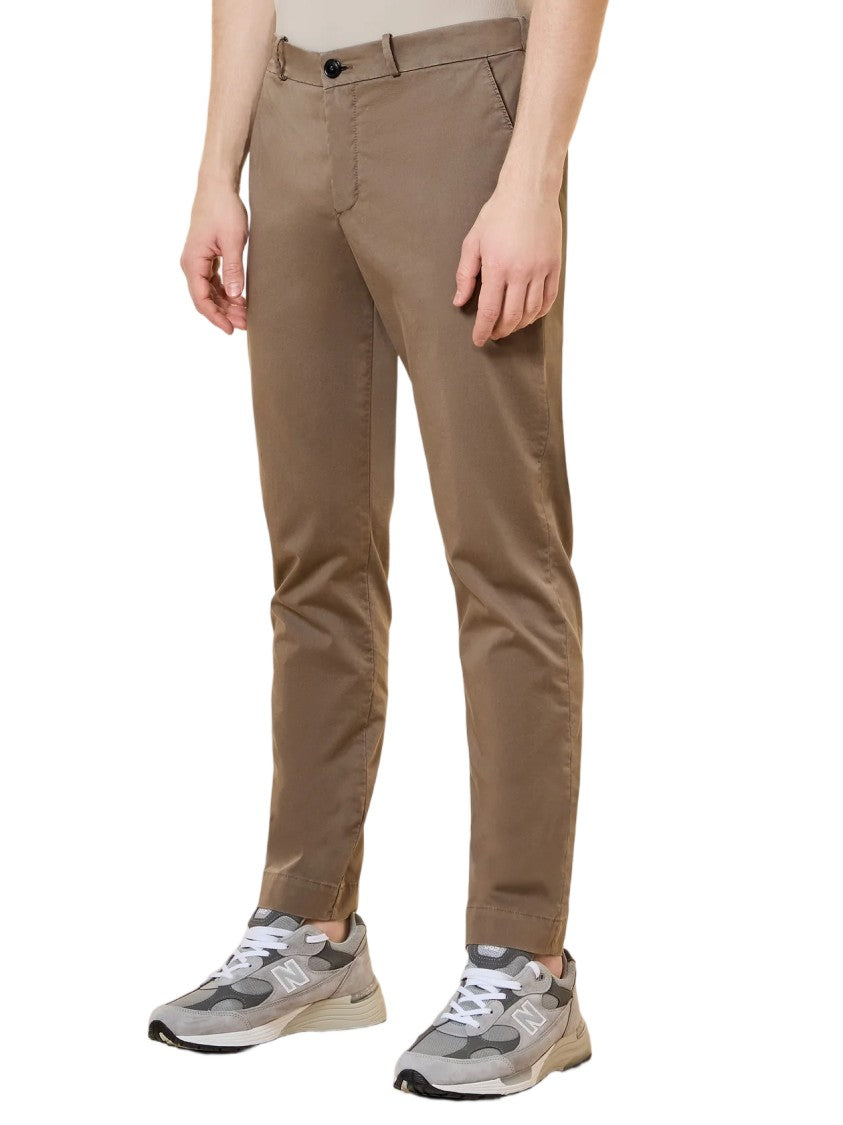Rrd Iridescent Technical Cotton Satin Adjustable Waist Chino Pants