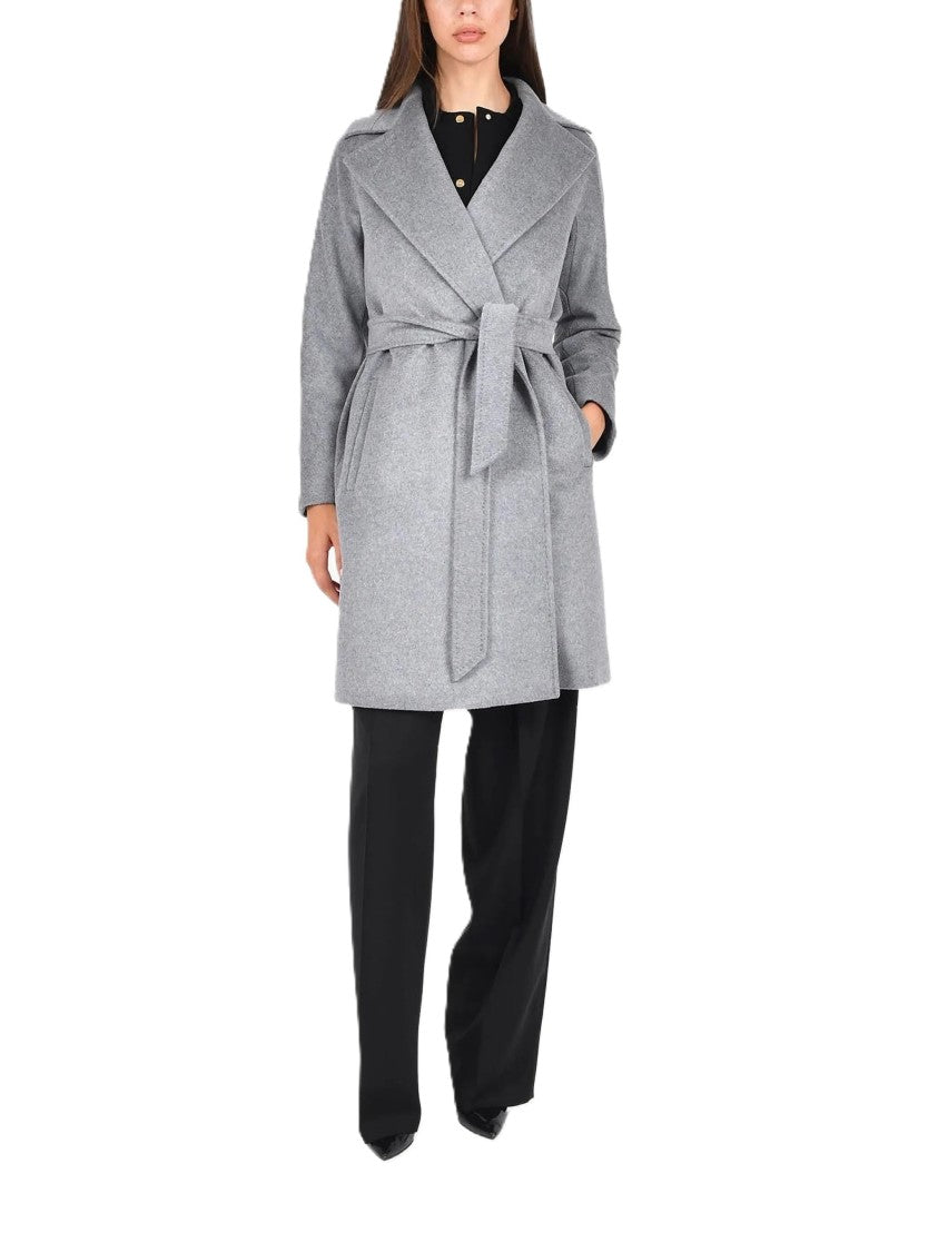 Max Mara Medium Grey Tailored Ajaccio Coat