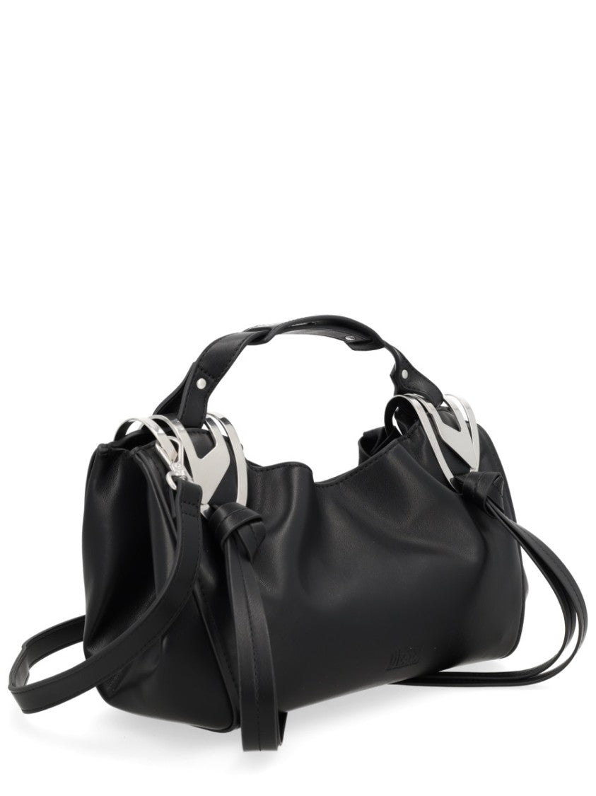Diesel Neutrals Knot D Gathered Handbag