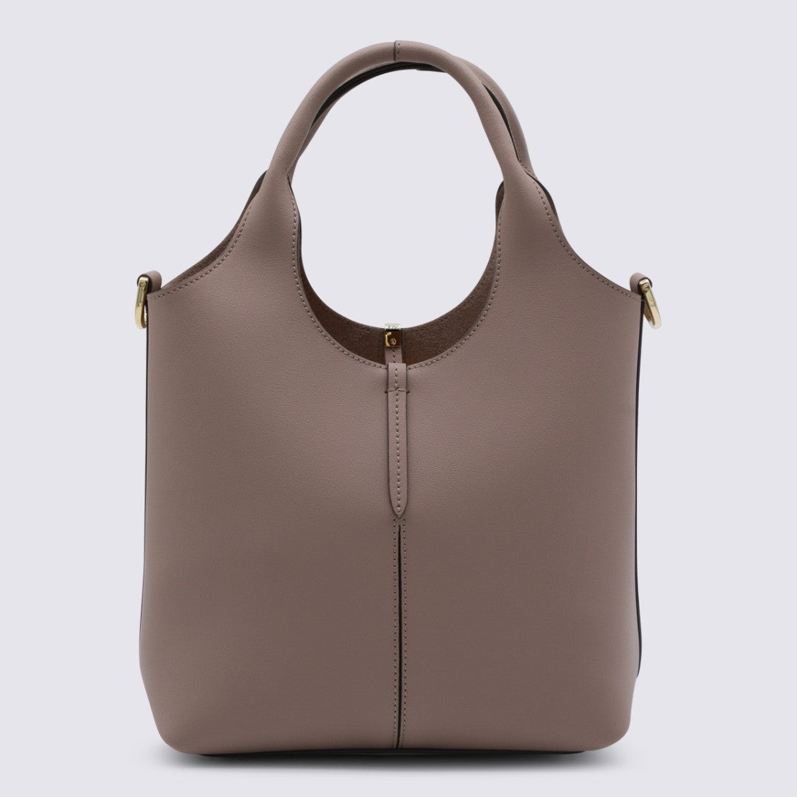 Tod's Muted Pink Leather Tote Bag