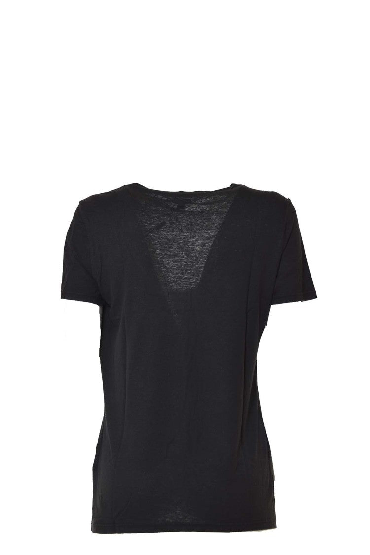 L'agence Black Harvey Round-Neck T-Shirt