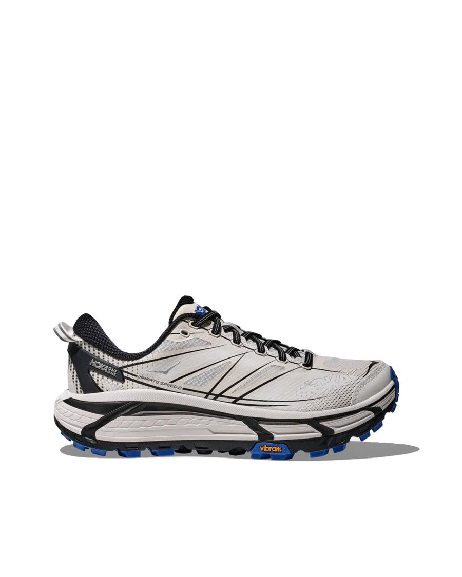 Hoka Mafate Speed White Cobalt Blue Sneakers