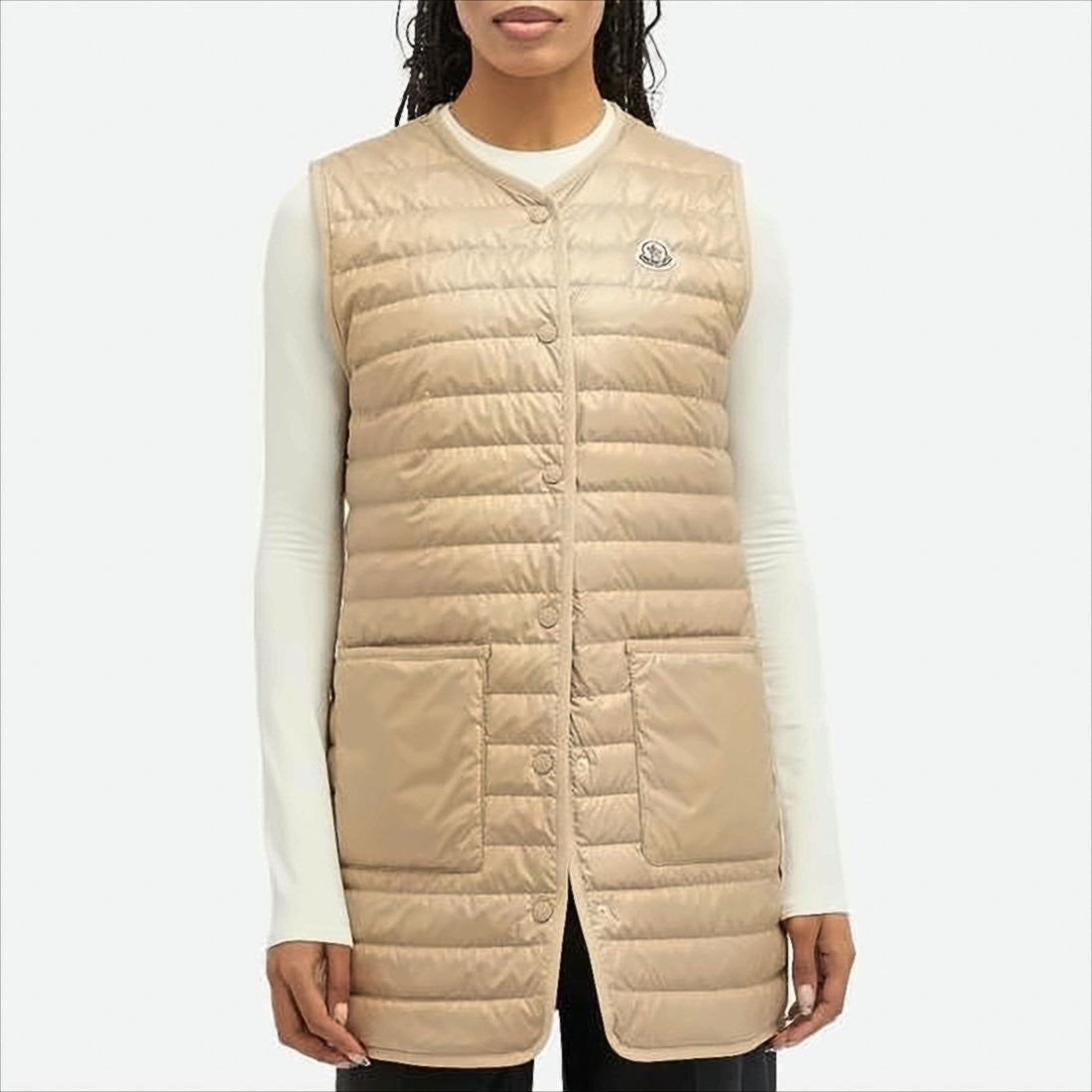 Moncler Longjacket With Removable Quilted Vest And Functional Pockets