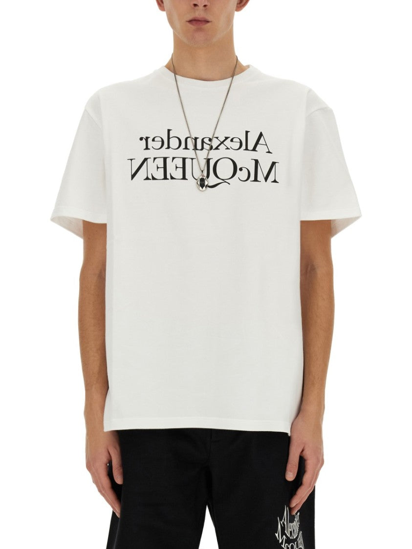Alexander Mcqueen T-Shirt With Logo