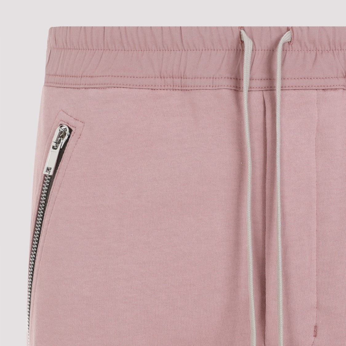 Rick Owens Tectuatl Track Dusty Pink Cotton Pants