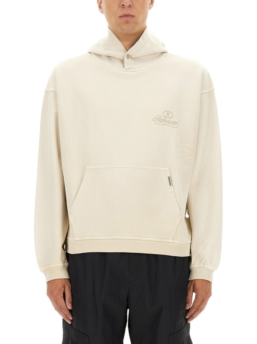Represent Relaxed Fit Cotton Sweatshirt