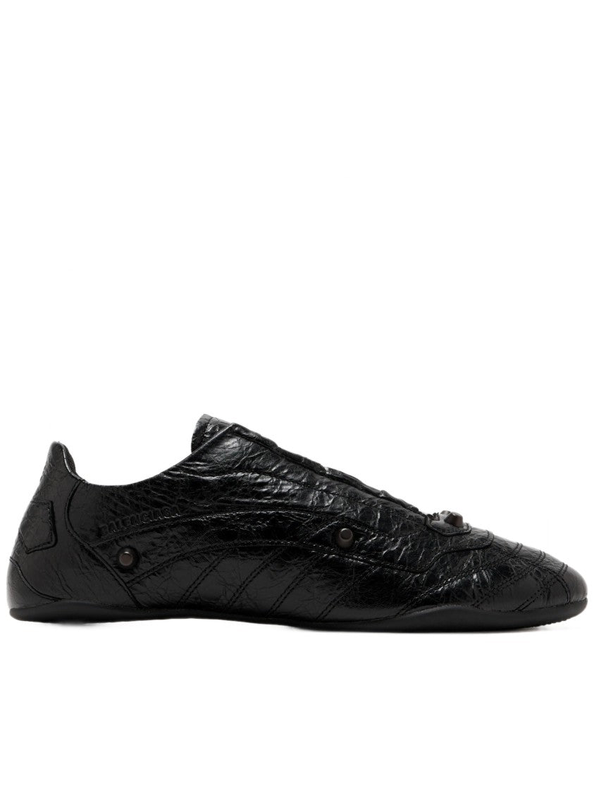 Balenciaga City Black Leather Sneakers