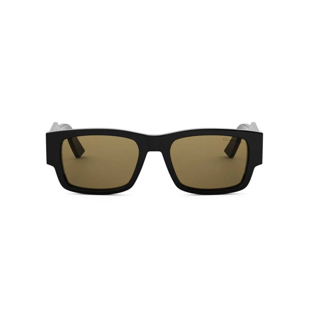 Dior Christian  Label S1i Bold Rectangular Frame Sunglasses