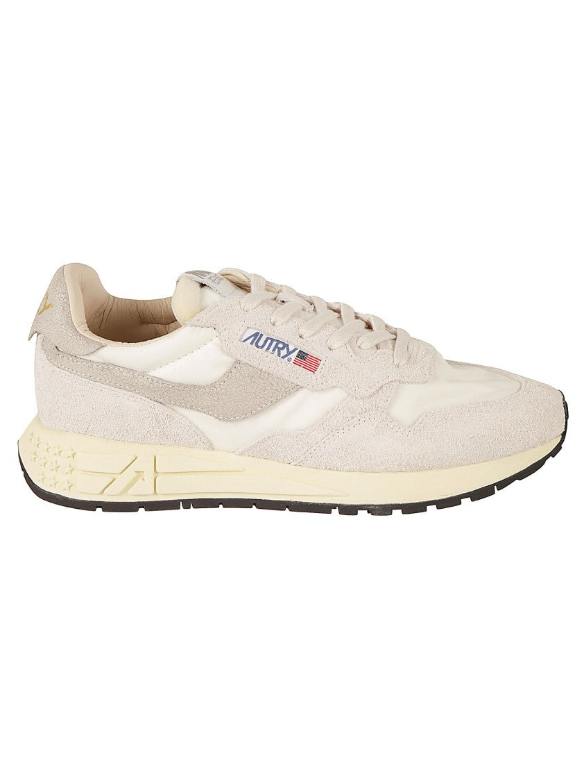 Autry White Leather Sneakers