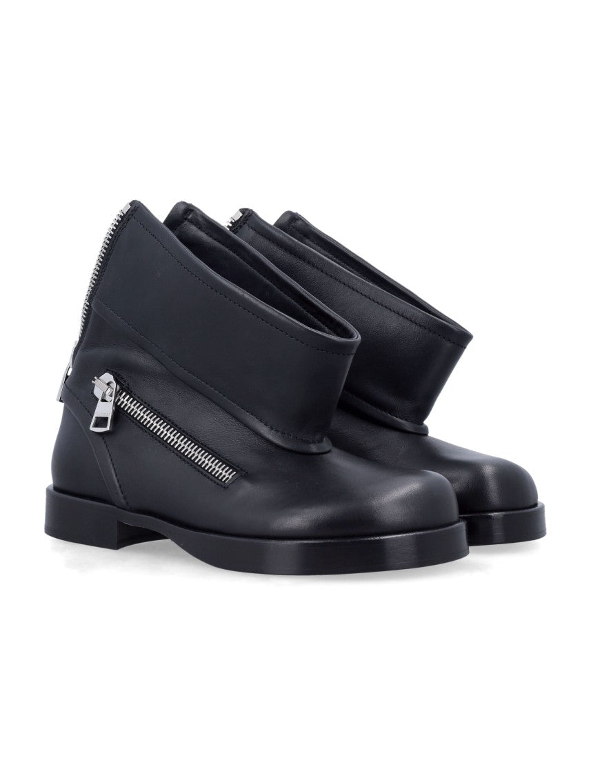 J. W. Anderson Black Leather Biker Boots