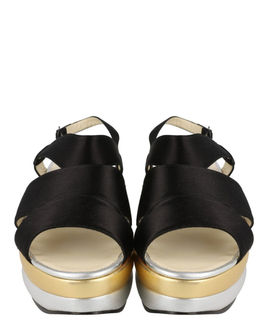 Ferragamo Balance Archive Limited Edition 1938 Wedge Sandals